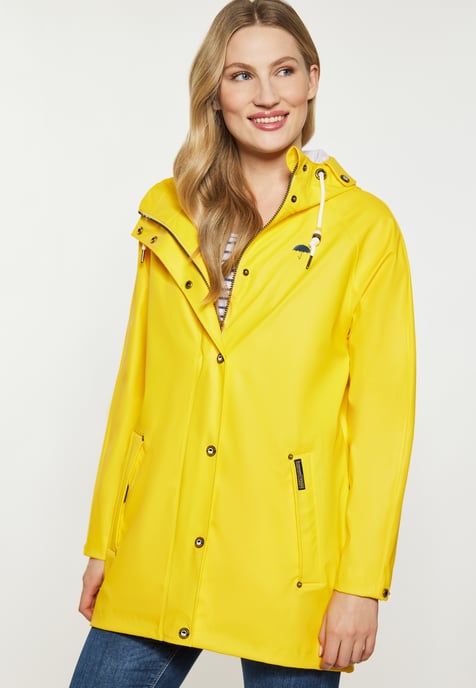 Schmuddelwedda raincoat women yellow - Image 3