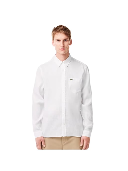 Camisa Lacoste de hombre con estampado de cocodrilo - Image 1