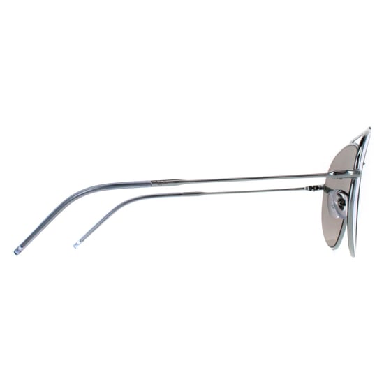 Ray-Ban Aviator Unisex Silver Blue Mirror RB0101S Aviator Reverse