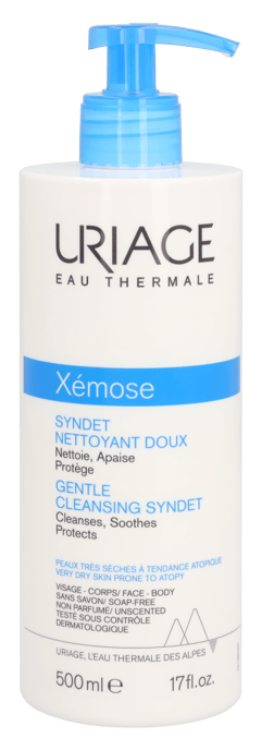 Uriage Xemose Syndet Limpiador Suave 500 ml - Image 1