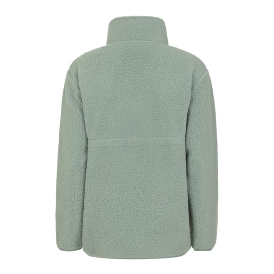 Mountain Warehouse Womens/Ladies Cosy Sherpa Half Zip Maternity Fleece Top (Green) - Image 2