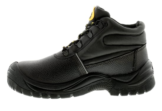 New Mens/Gents Black Tradesafe Cuba Hi Lace Ups Work Boots