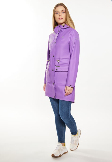 Schmuddelwedda raincoat women purple - Image 2