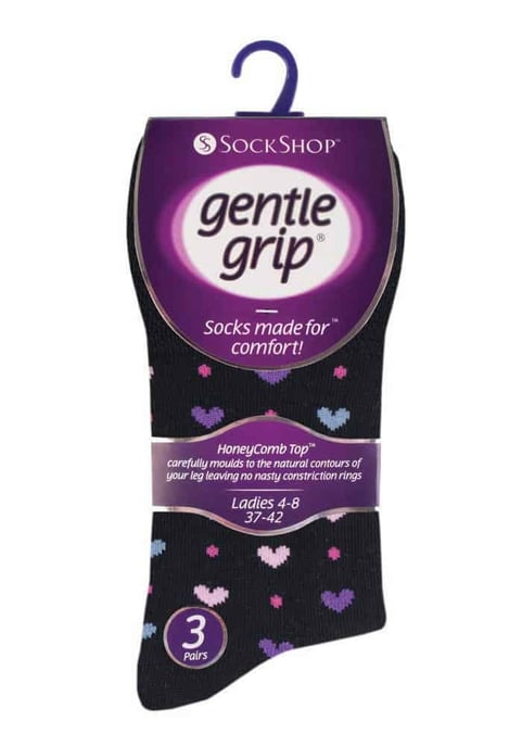 Gentle Grip - 6 Pares Calcetines No Elásticos Gentle Grip - GG134 - Image 2