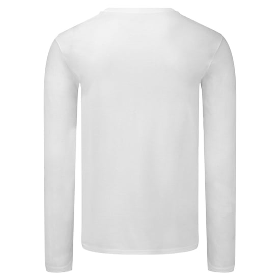 Fruit of the Loom Mens Iconic 150 Long-Sleeved T-Shirt (White) - Image 2