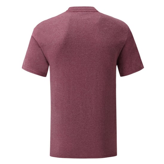 Fruit Of The Loom Mens Iconic 150 T-Shirt (Burgundy Heather) - Image 2
