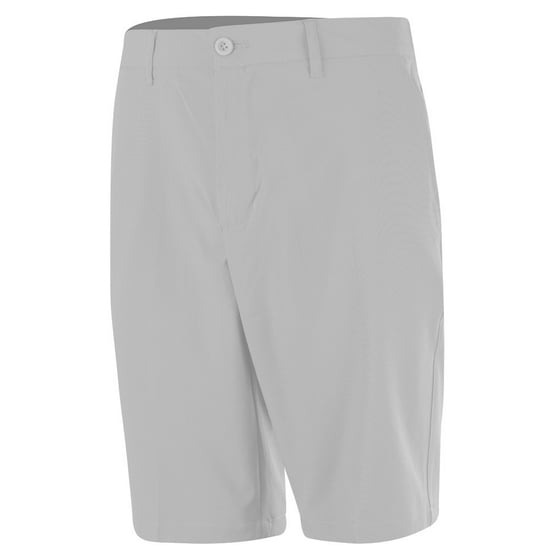 Island Green Mens Stretch Gripped Golf Shorts (Light Grey) - Image 1