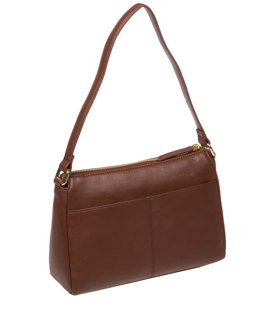 'Isabella' Black Nappa Leather Grab Bag