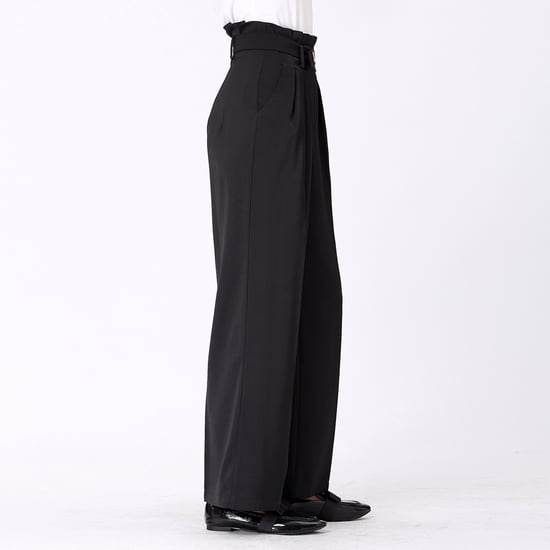 Pleats straight trousers - Image 4