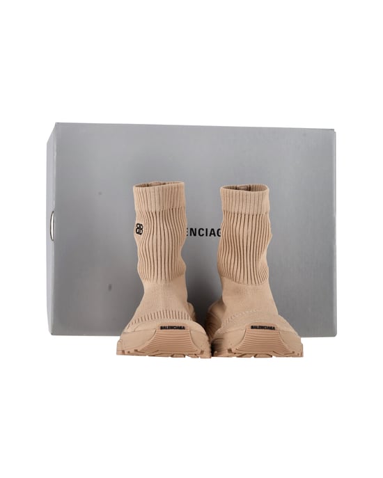Balenciaga 3.0 Sock Sneakers in Beige Polyester - Image 2