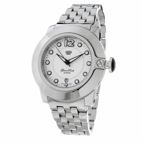 Glam Rock Reloj de mujer Cuarzo plateado - Image 1