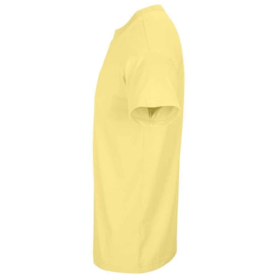 SOLS Mens Boxy Organic Oversized T-Shirt (Light Yellow) - Image 2