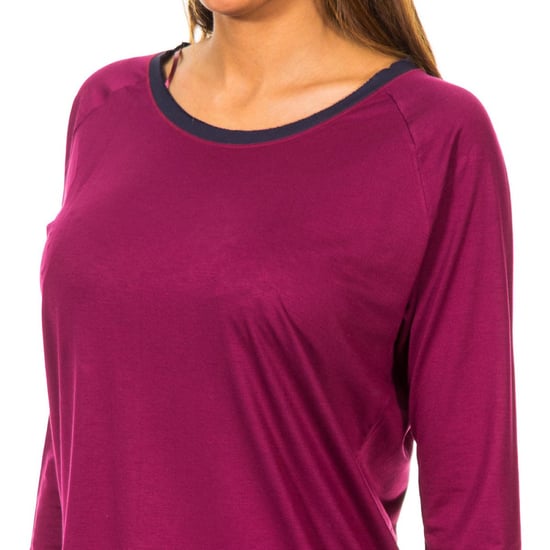 Long sleeve round neck t-shirt 1487904686 woman