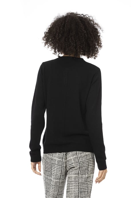 Suéter de Lana Negro Baldinini Trend para Mujeres - Image 3
