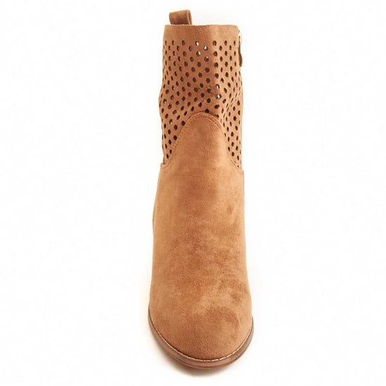 Montevita Heel Ankle Boot Buonavitta In Brown