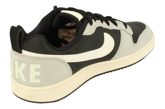 Nike Court Borough Low Prem Mens Grey Black Trainers - Image 3