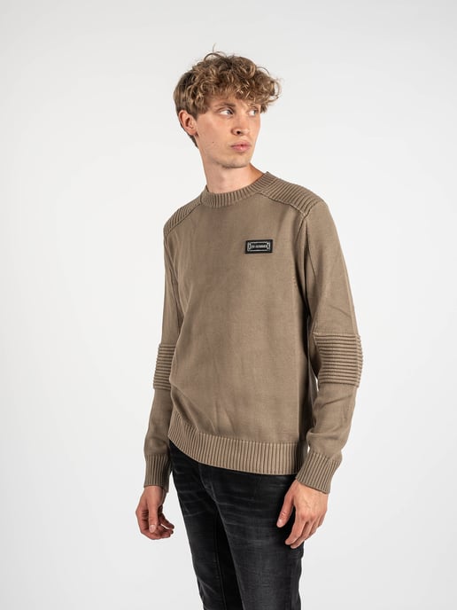 Les Hommes Suéter del hombre beige - Image 3