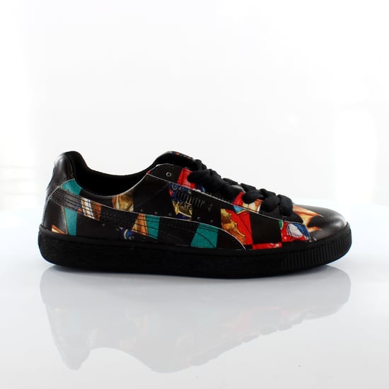 Puma States x Swash Samovar Black Patterned Leather Mens Trainers 360076 01