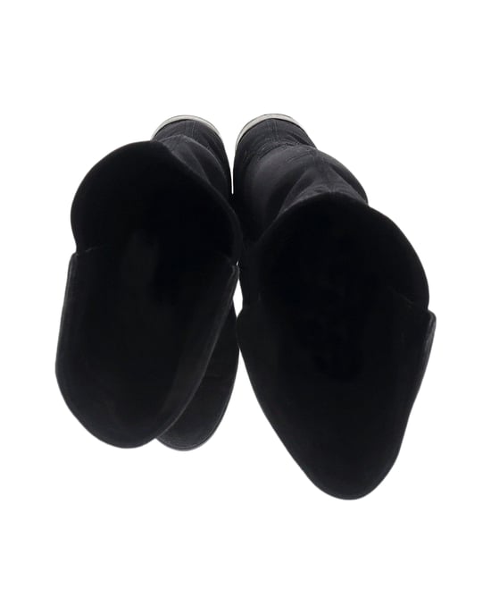 Stuart Weitzman 5050 Knee Boots in Black Suede - Image 4