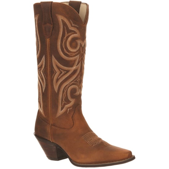 Durango Crush Leather Men's Distressed Cognac Boots - Image 1