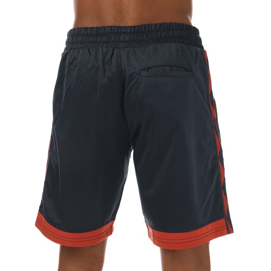 Men's Umbro Diamond Taped Tricot Shorts in Navy