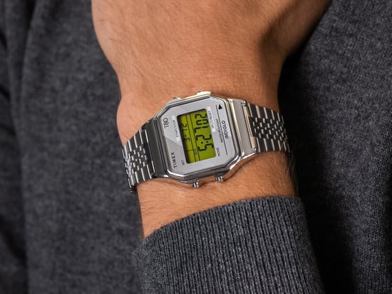 Timex T80 Unisex's Silver Watch TW2R79300 - Image 6