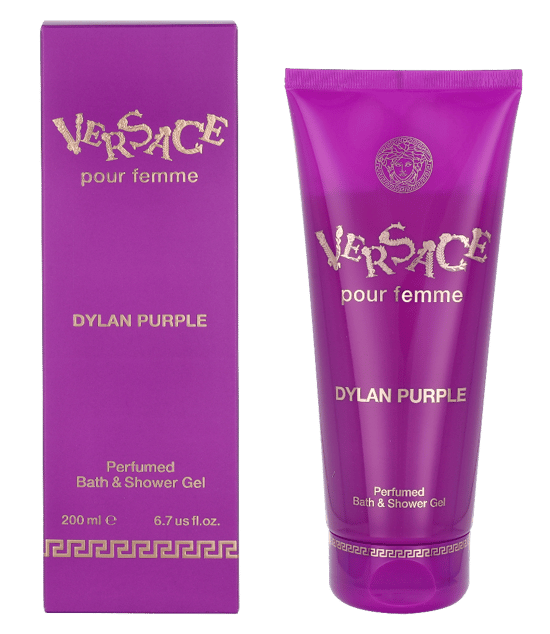 Versace Dylan Purple Pour Femme Perfumed Bath & Shower Gel 200 ml - Image 1