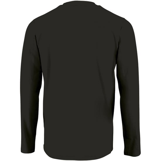 SOLS Mens Imperial Long Sleeve T-Shirt (Deep Black) - Image 2