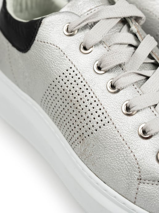 Baldinini Zapatilla Mujer Plata - Image 5