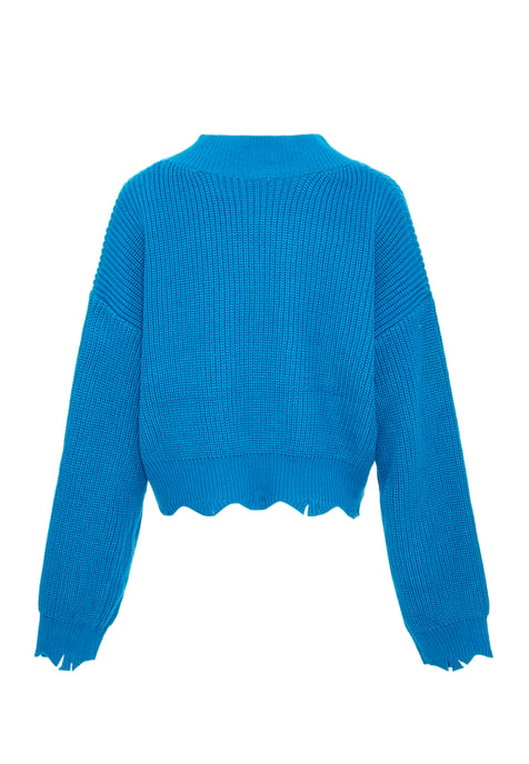 Mymo sweater women turquoise - Image 2