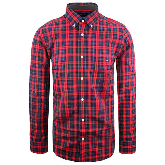 Camisa Oxford roja para hombre Eden Park Regular - Image 1