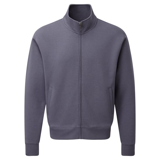 Russell Mens Authentic Full Zip Jacket (Convoy Grey) - Image 1