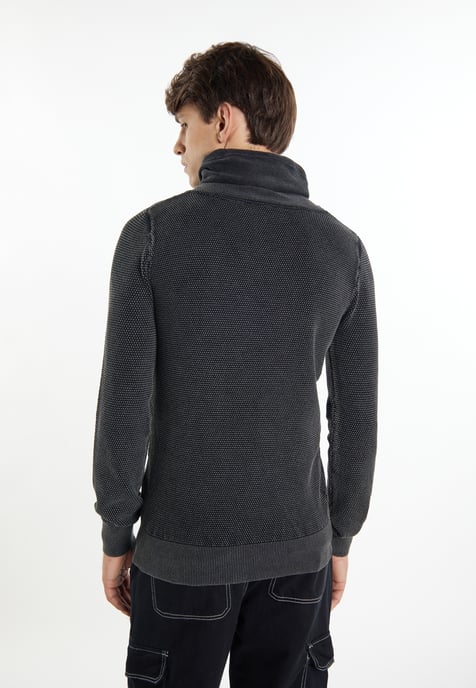 Mo Knitted pullover Men black - Image 4