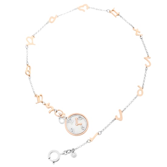 Orphelia Women's 925 Sterling Silver Bracelet - Silver/Rose ZA-7174 - Image 3