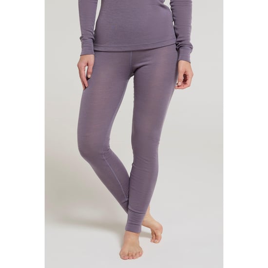 Mountain Warehouse Womens/Ladies Merino II Thermal Bottoms (Dusky Purple) - Image 1