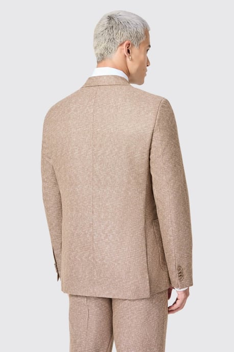Goddard Slim Fit Brown Double Breasted Jacket