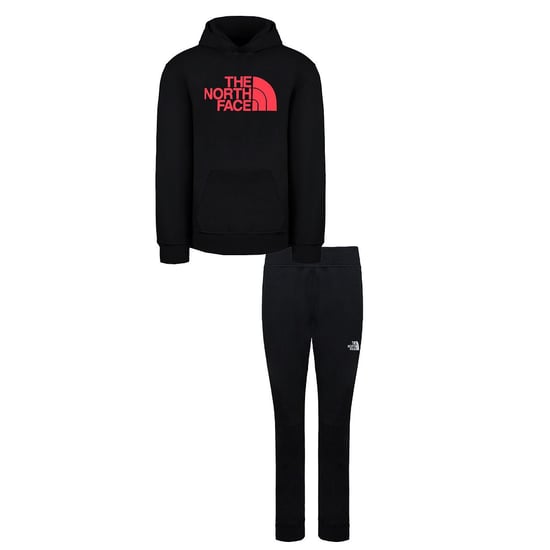 The North Face Slacker Kids Black Tracksuit - Image 1