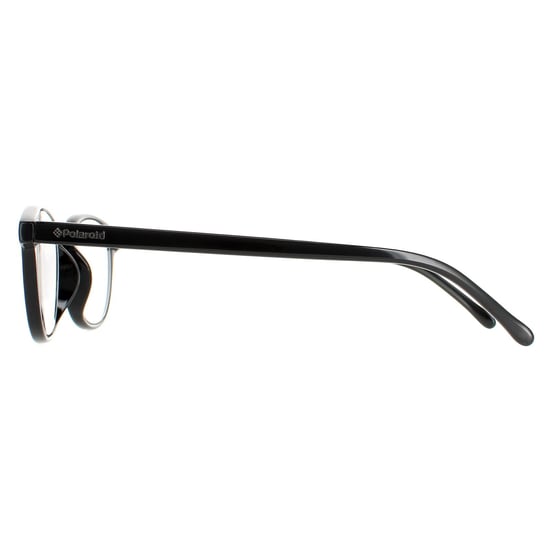 Polaroid Oval Unisex Shiny Black PLD 0008/R/CH Readers +2.0