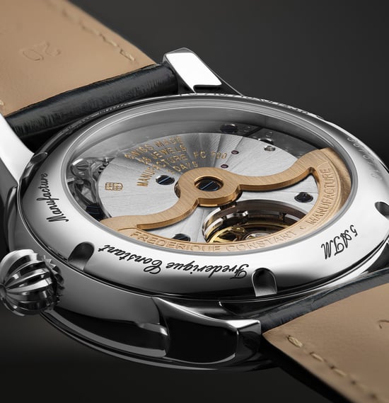 Frédérique Constant Classic Moonphase Men's Blue Watch FC-716S3H6 - Image 4