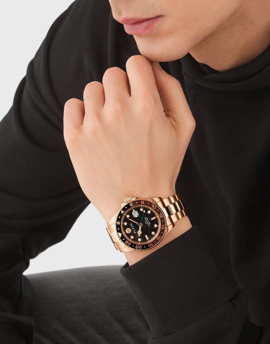 Philipp Plein Gmt-i Challenger Men's Rose Gold Watch PWYBA0723