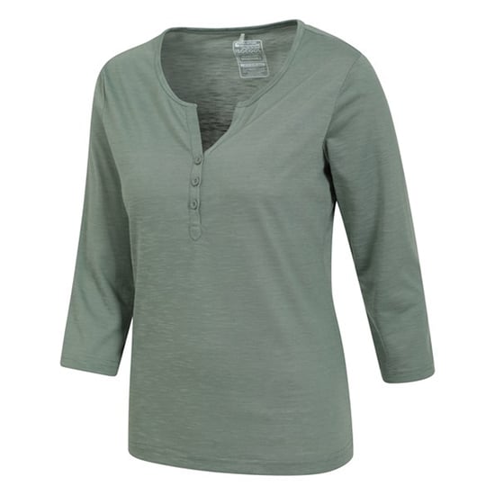 Mountain Warehouse Womens/Ladies Paphos Quick Dry UV Protection Top (Light Khaki) - Image 3