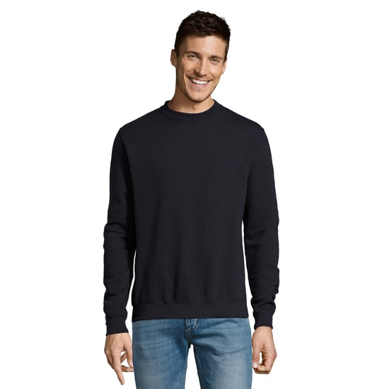 SOLS Unisex Adult New Supreme Sweatshirt (Navy) - Image 1