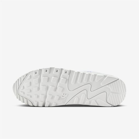 Nike Air Max 90 Men’s Trainers in White/Photon Dust/Game Royal - Image 6