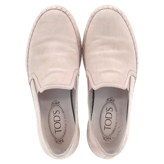 Tod's Slip-On Sneakers in Pastel Pink Suede - Image 4