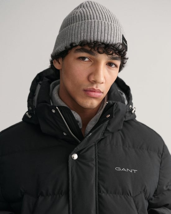 GANT Long Alta Mens Hooded Down Jacket