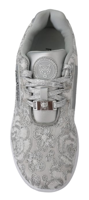 Zapatillas Joice Deportivas de Poliéster Plateadas para Mujer Plein Sport - Image 6
