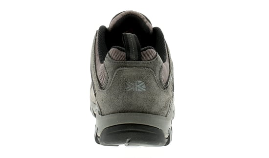 Karrimor Supa 5 Mens Suede Walking Shoes Grey/Brown/Black - Image 4