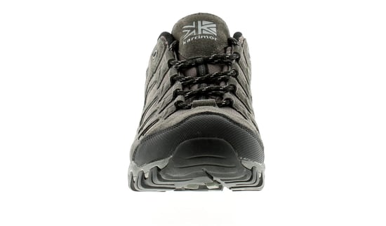 Karrimor Supa 5 Mens Suede Walking Shoes Grey/Brown/Black - Image 2