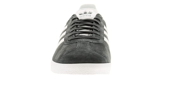 Adidas Originals Mens Trainers Gazelle Leather Lace Up grey - Image 3