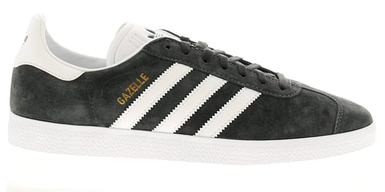 Adidas Originals Mens Trainers Gazelle Leather Lace Up grey - Image 2